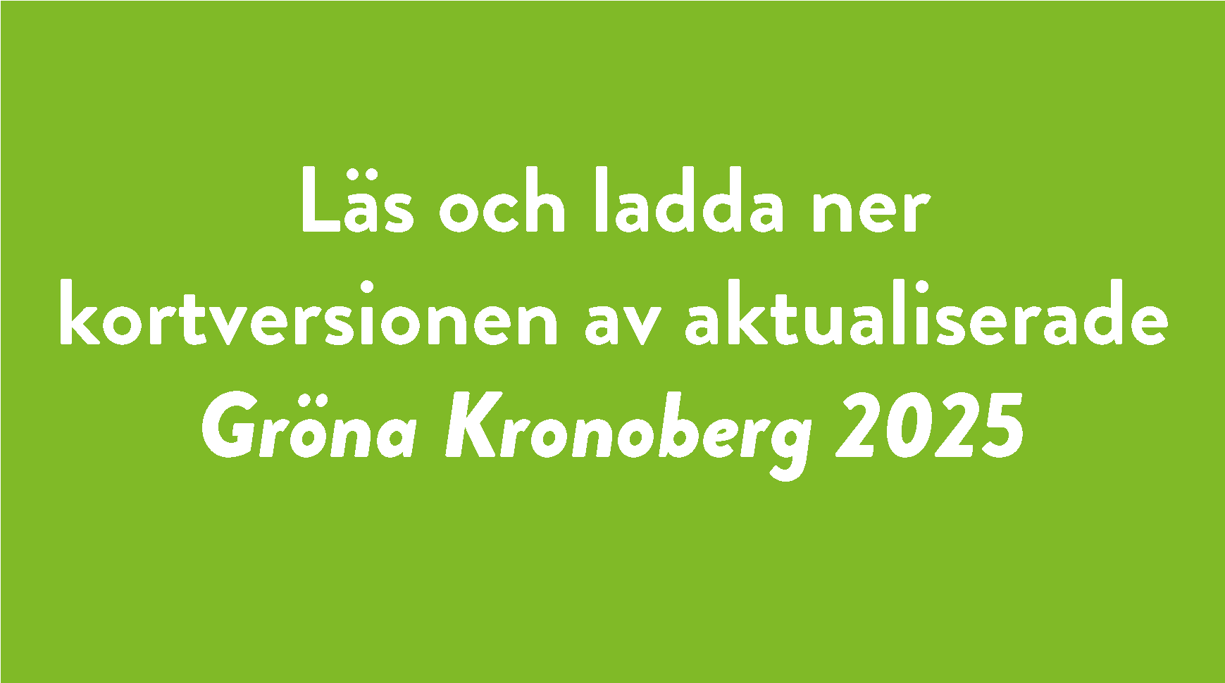 Gröna Kronoberg