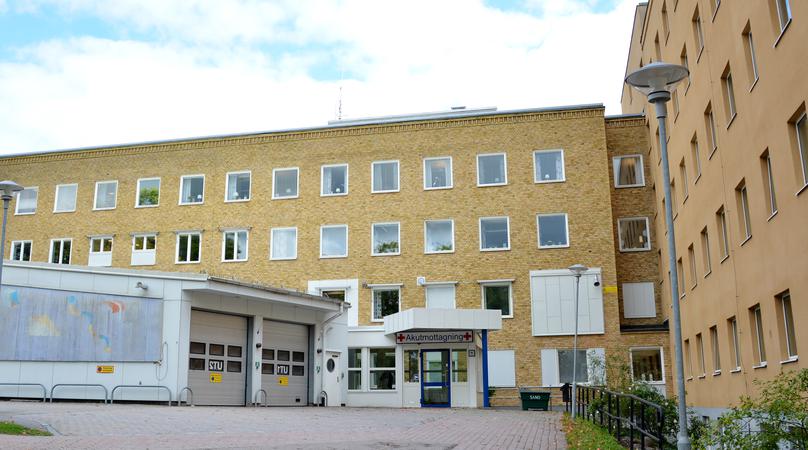 Akutmottagningen på Ljungby lasarett.