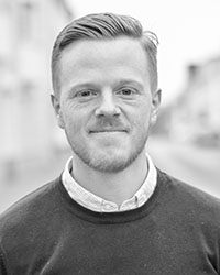 Porträtt på Christoffer Jansson.