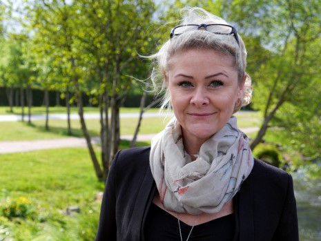 Porträtt Tina Fogelklou