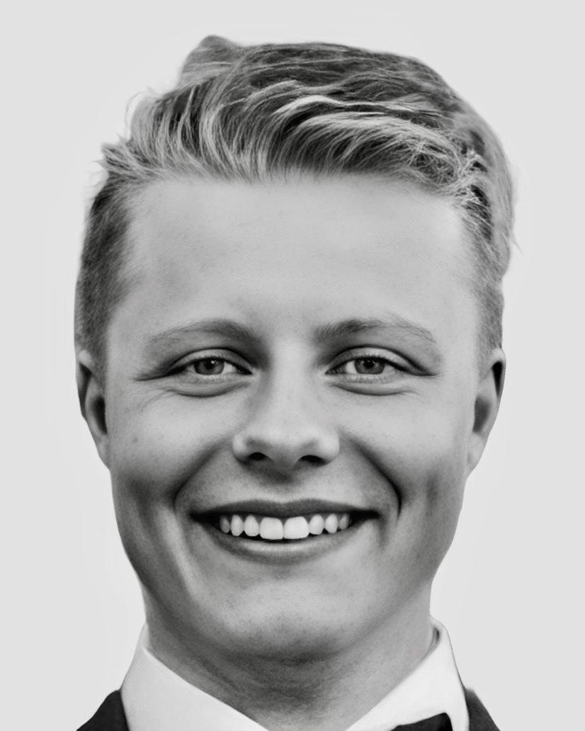 Porträtt på Johannes Hallenbrant