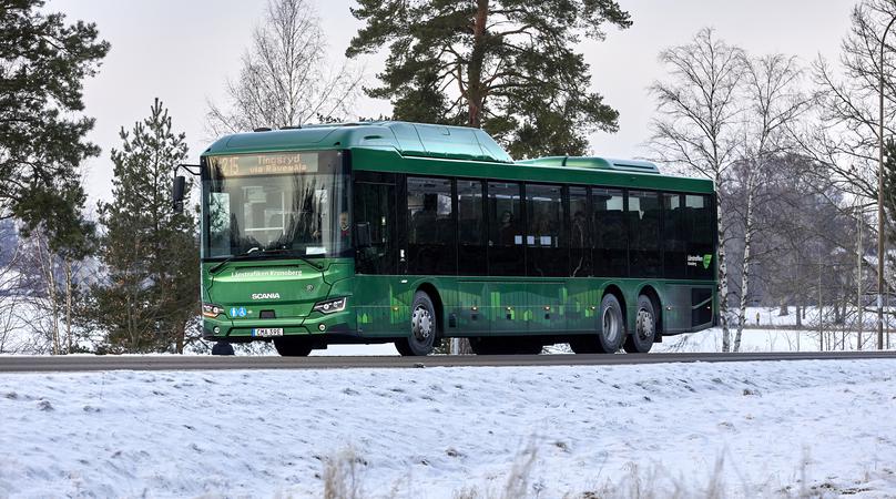 Nya bussar Regionbussar Länstrafiken Kronoberg.Fotograf Mats Samuelsson